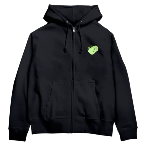 いも Zip Hoodie