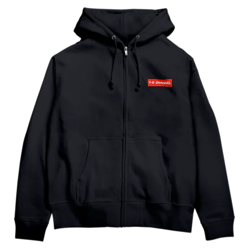 1-Dchannel Zip Hoodie