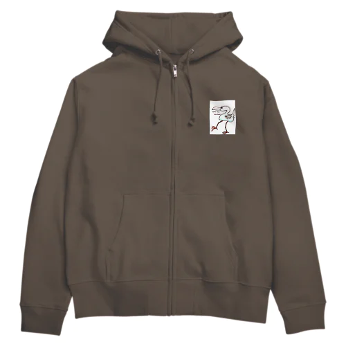 鳥だって踊るかもしれない Zip Hoodie