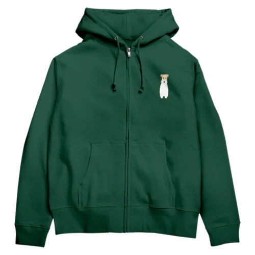 ワイヤーフォックステリア Zip Hoodie