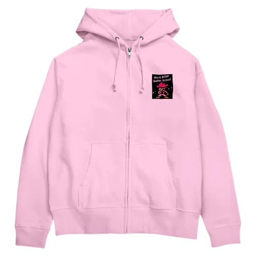 ロック★スターおしゃれアイテム Zip Hoodie