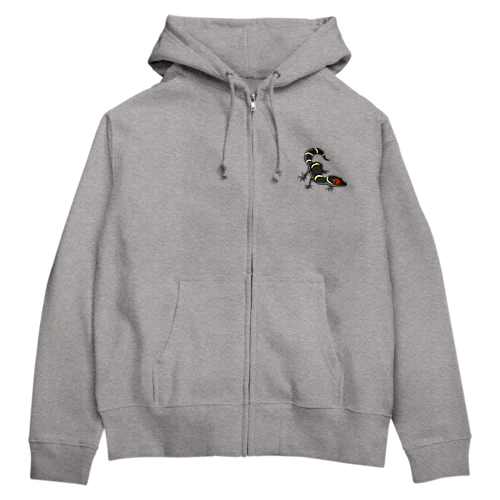 ハイナントカゲモドキちゃん Zip Hoodie