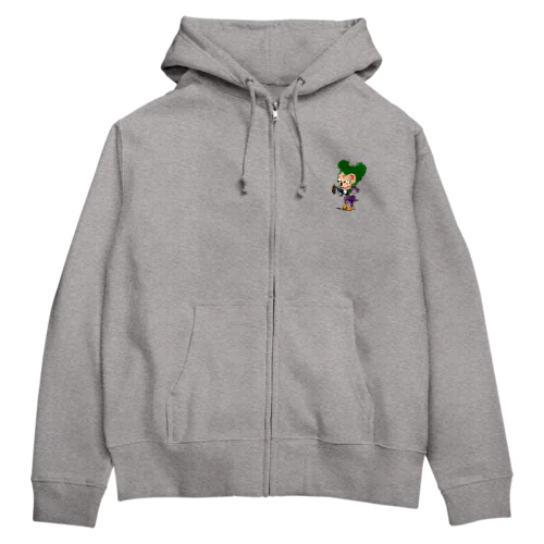 ヒャッハー！！(ジョーカー) Zip Hoodie