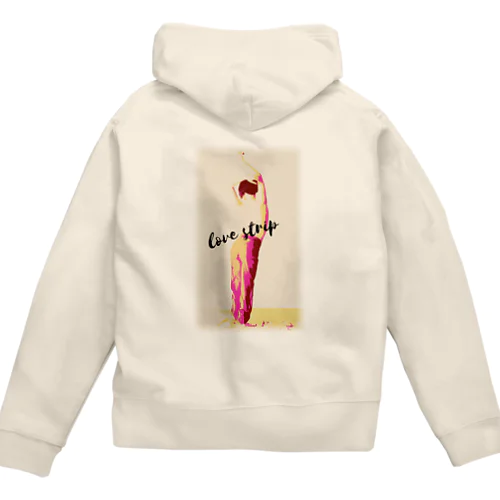 10周年パーカーナチュラル Zip Hoodie