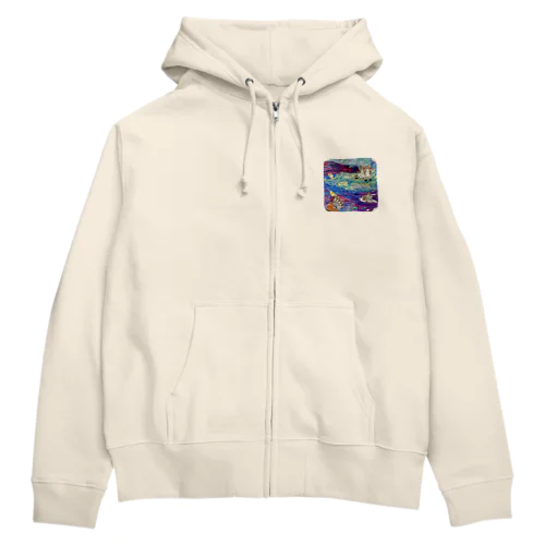 いーちゃん駆逐艦に乗る Zip Hoodie