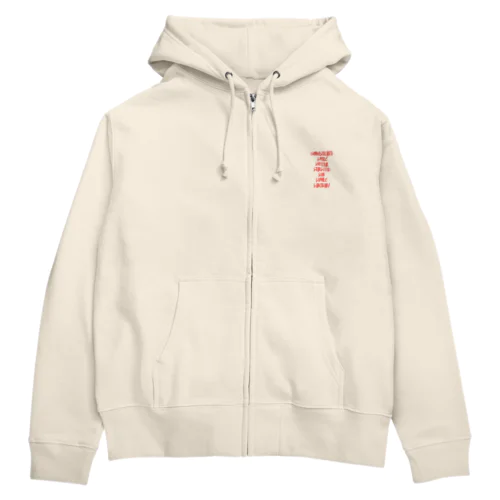 スターシード探しRED Zip Hoodie