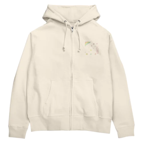 アルクトゥルスさん Zip Hoodie