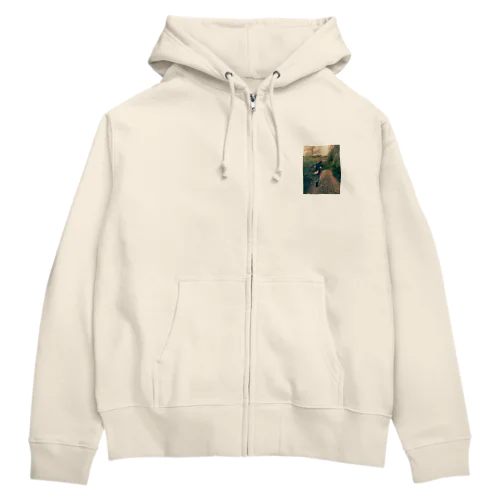 自然の中へ Zip Hoodie