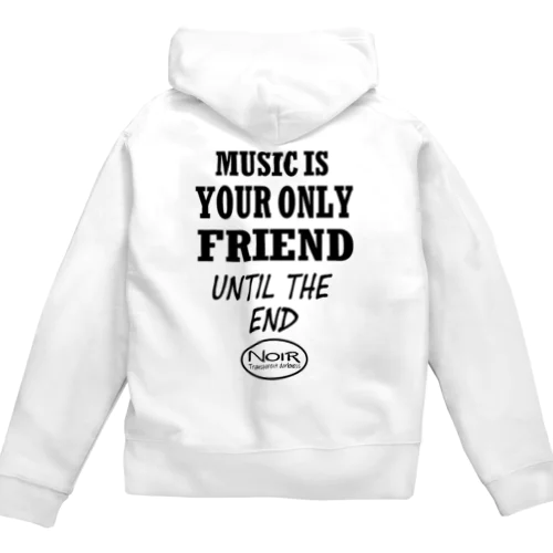 MUSIC OVER Zip Hoodie