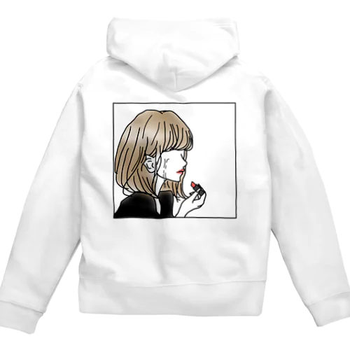 命短し恋せよ乙女 Zip Hoodie