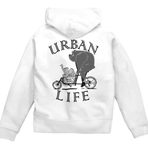"URBAN LIFE" #2 ジップパーカー