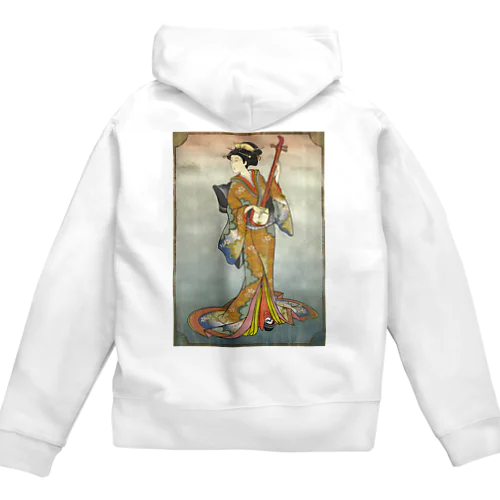 "美人画" 2-#2 Zip Hoodie