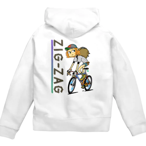 “ZIG-ZAG” 1 Zip Hoodie