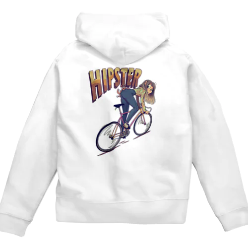 "HIPSTER" Zip Hoodie