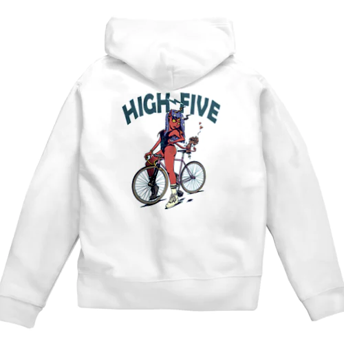 "HIGH FIVE" Zip Hoodie
