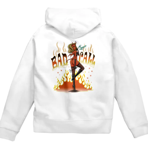 "BAD CALL" Zip Hoodie