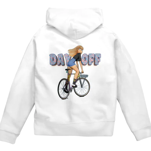 "DAY OFF" Zip Hoodie