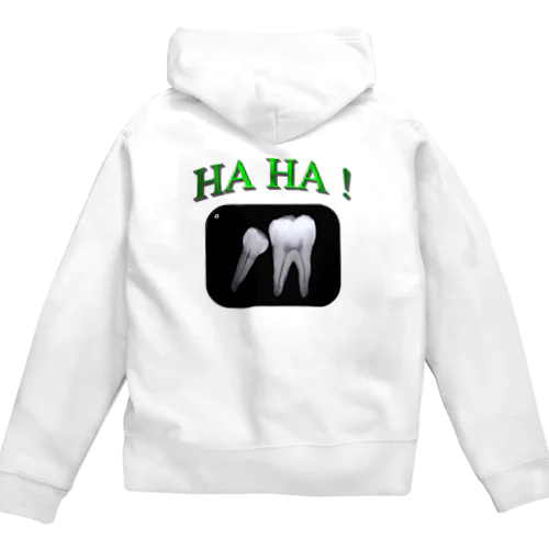 HAHA! Zip Hoodie