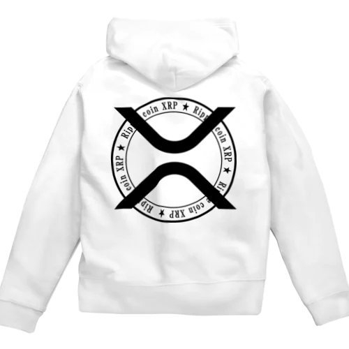 XRPオリジナルグッツC Zip Hoodie