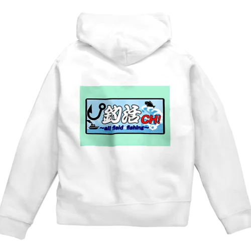 釣活CH！ジップパーカーC Zip Hoodie