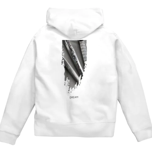 HF ジグ　フォトプリント　dream Zip Hoodie