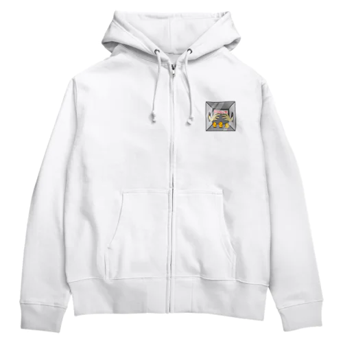 まだまだひよっこです！(箱の中身はなんだろな？バージョン) Zip Hoodie