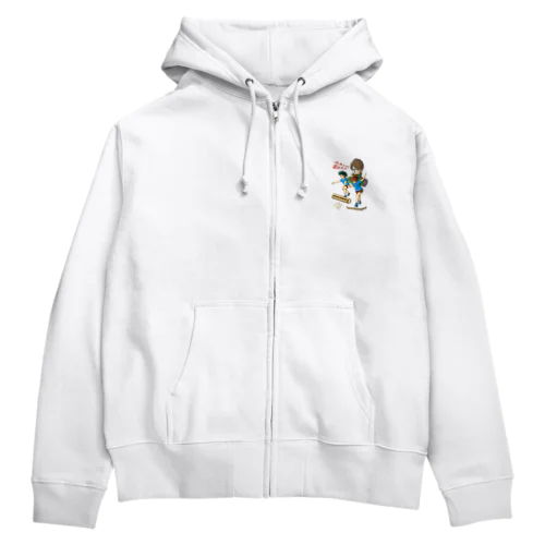 スキットルをねらえ！ Zip Hoodie