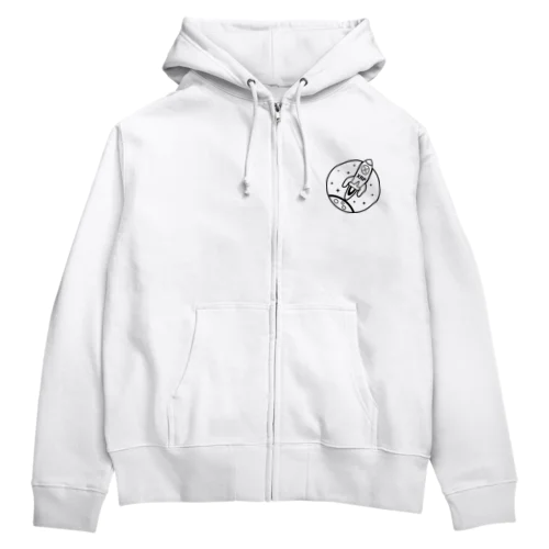 XRP to the Moon Zip Hoodie