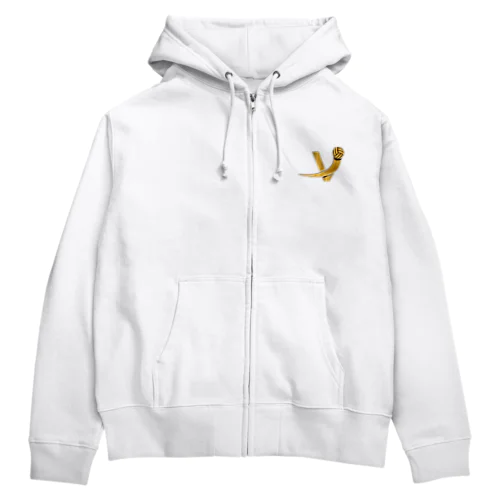 新たな感動が甦る！バレーボールの祭典！ Zip Hoodie