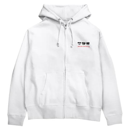 mind your own business (29) Zip Hoodie