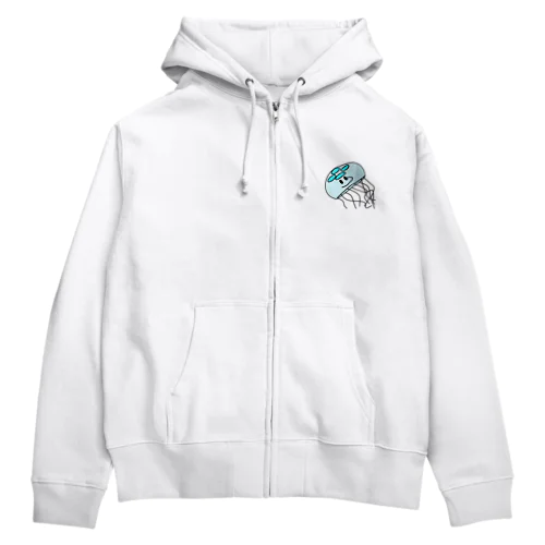 ふわふわクラゲ Zip Hoodie