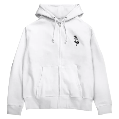 ヘルメット文鳥 Zip Hoodie