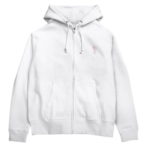 手・包帯 Zip Hoodie