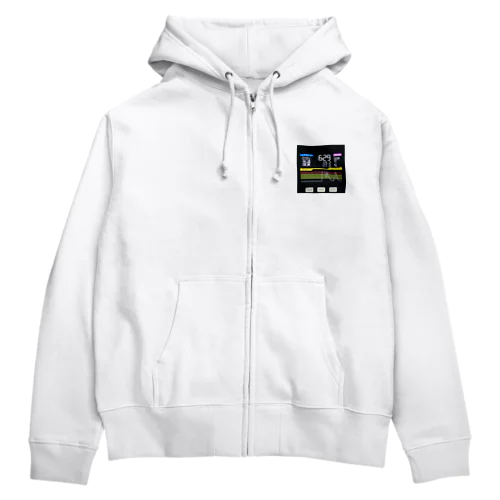 CO2換気モニター エアモニ太 Zip Hoodie