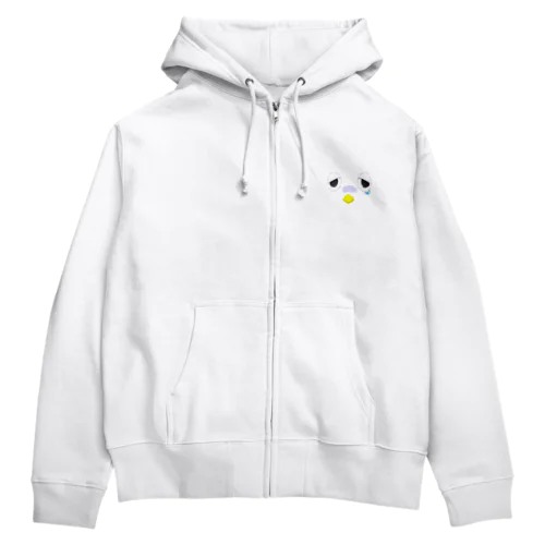 ニワトリくんのお顔パーカー Zip Hoodie