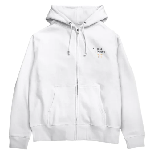 うさ(*ÒωÓ*)ﾑﾑｯ!! Zip Hoodie