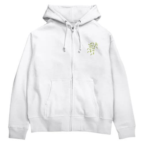 ミドリムシみつけた Zip Hoodie