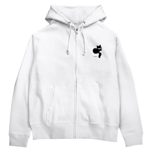 チェシャ猫 Zip Hoodie