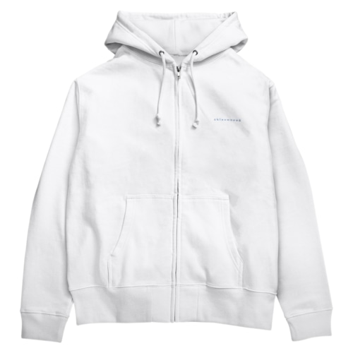 【しのまーと。】しのロゴ　ジップパーカー Zip Hoodie