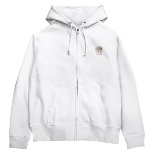 うぉるくんのグッズ Zip Hoodie