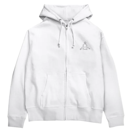 スカーサナ(mono) Zip Hoodie