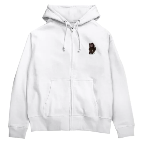 ちょこねこジップパーカー Zip Hoodie