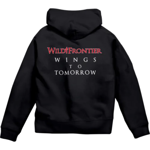 WILD FRONTIER-WINGS Zip Hoodie