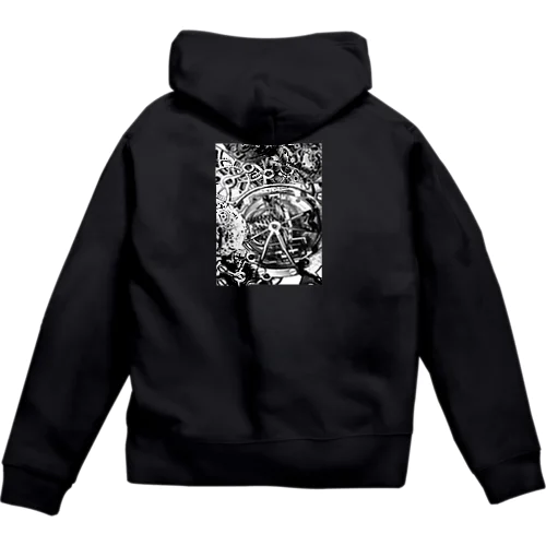 Mysterious(Ｂ) Zip Hoodie