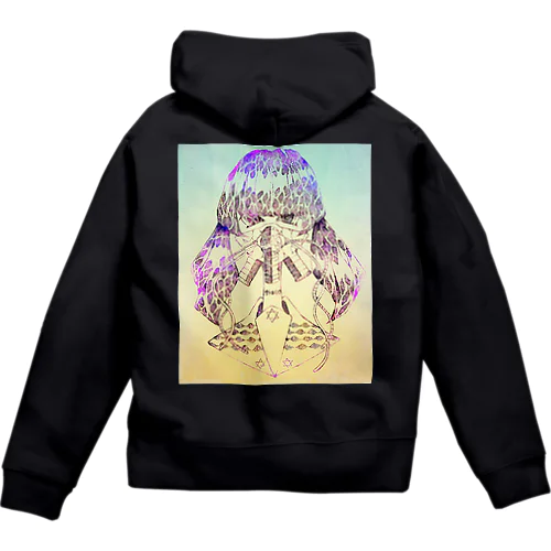 みみずちゃん Zip Hoodie