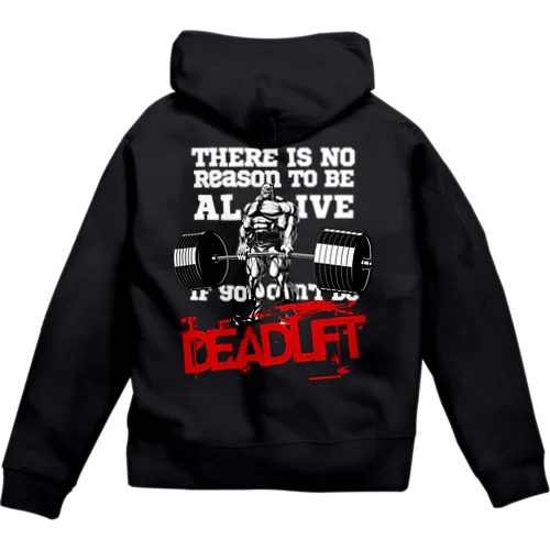 Big3 Deadlift ZipHoodie 黒系色 Zip Hoodie