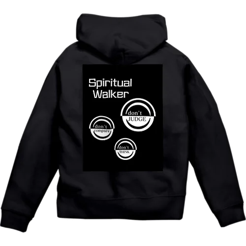 SpiritualWalker ジップパーカー