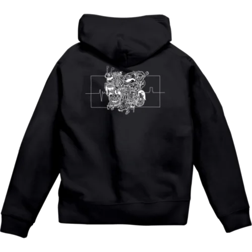 妖怪　濃 Zip Hoodie
