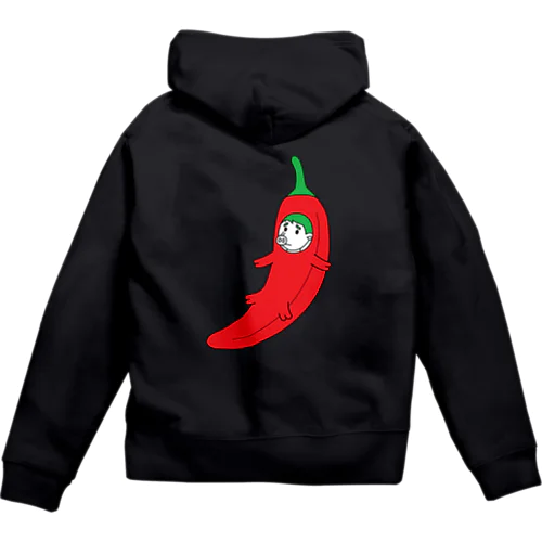 レッド・ホット・チリ・ピッグゥ Zip Hoodie