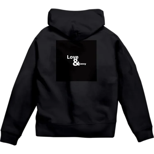 Love &sassy Zip Hoodie